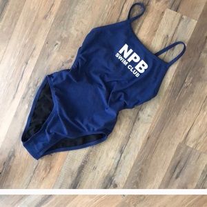 JOLYN one piece suit NAVY BLUE